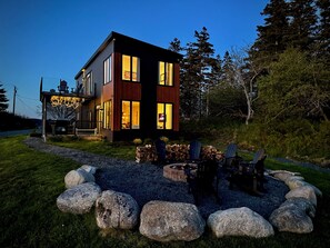 Exterior with Fire Pit