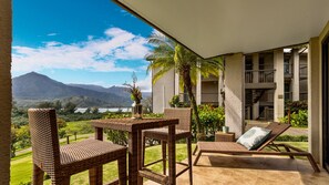 Hanalei Bay Resort #9123 - Master Bedroom Suite Lanai - Parrish Kauai