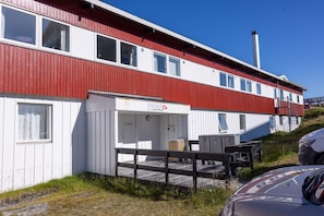Majoituspaikan julkisivu