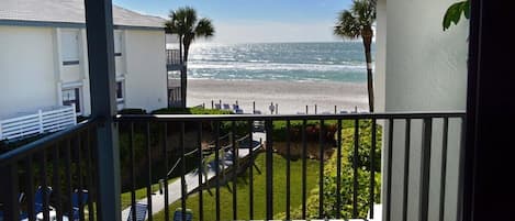 Beach View From Balcony