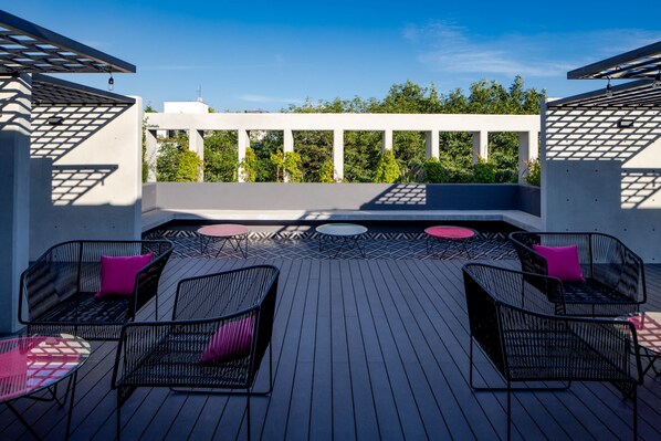 Terraza en la azotea