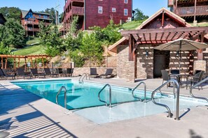 The Bear Cove Falls Pool is open seasonally, May - September.