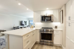 Newly remodeled kitchen