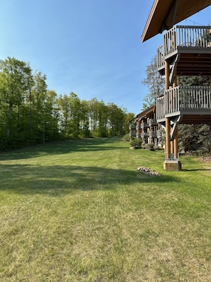 Take a scenic walk to the top of Schuss Mountain! 