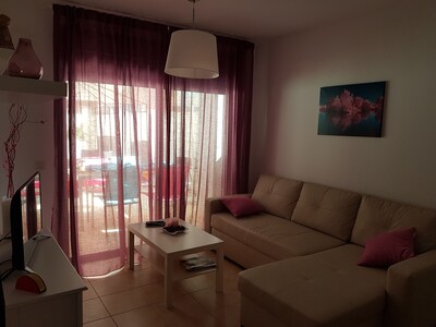 Apartment in luxury urbanization, ground floor, chill out terrace