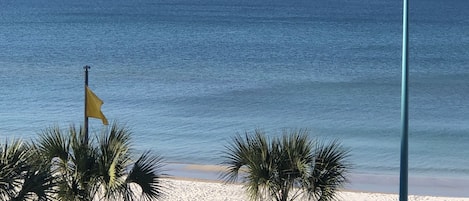 Utsikt mot havet/stranden