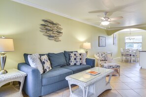 Living Room | Sleeper Sofa | Updated Interior