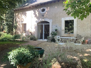 Front of Stables gite