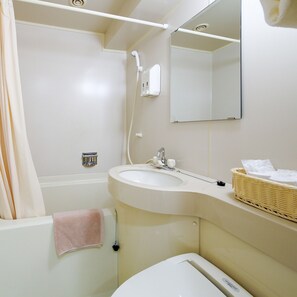 In-room bathroom