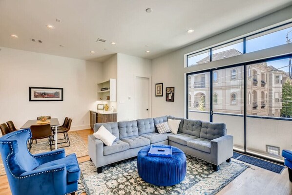 Private Living Room with Balcony - 2nd Floor