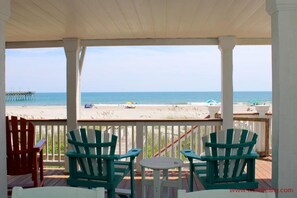 View from oceanfront deck