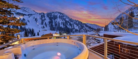 View from Baldy Hot Tub