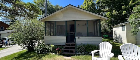 Outside view of Huron Cabin