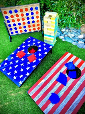 Many outdoor fun games