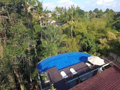 1BR Studio Room w/ Jungle View in Ubud Center (3)