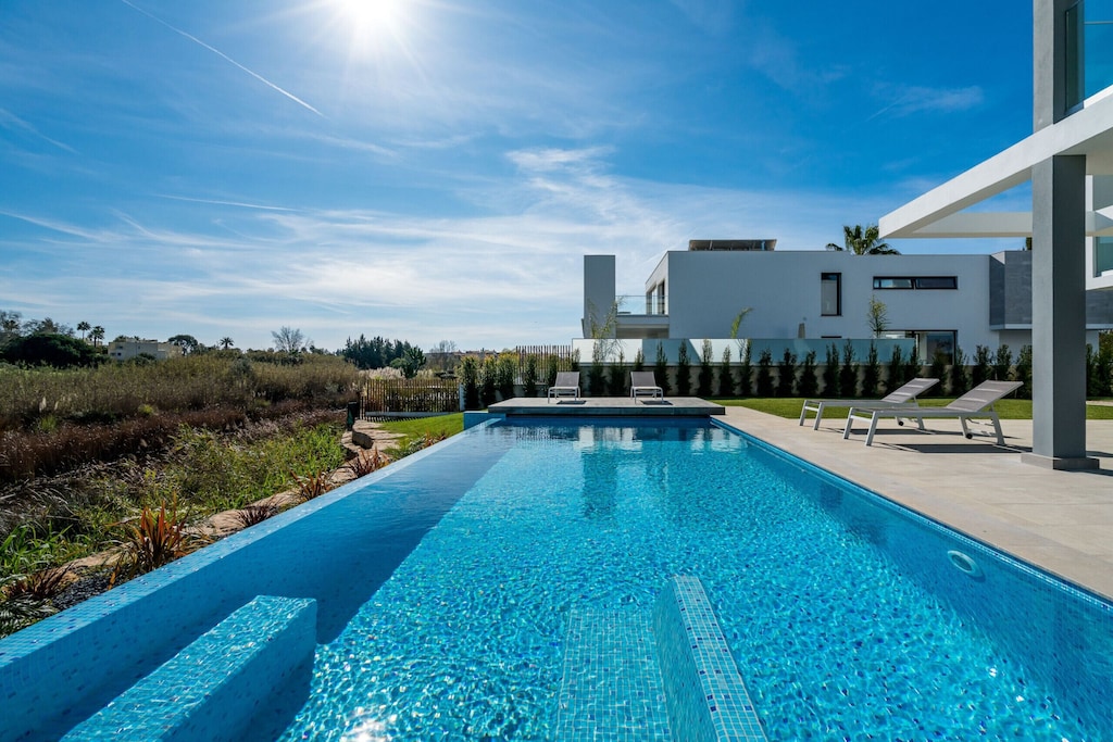The ultimate pool to relax after exploring some of the Algarve Portugal things to do