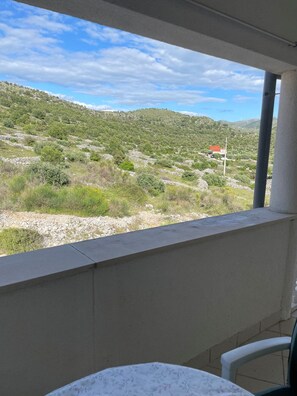 Vue depuis l’hébergement