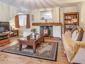 Living room | Pwll Farmhouse, Llanllawddog, near Brechfa