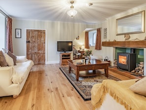 Living room | Pwll Farmhouse, Llanllawddog, near Brechfa