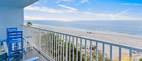 JC Resorts - Vacation Rental – Sand Dollar 403 - Indian Shores – Balcony View of the Beach