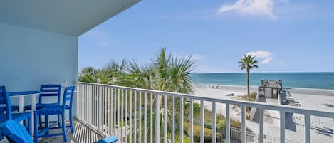 JC Resorts - Vacation Rental - Sand Dollar 204 - Indian Shores - Balcony 1