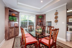 Dining area