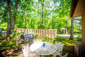 Patio with grill