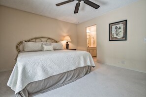 Master Bedroom with king bed