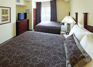 Get a peaceful night sleep in our cozy bedroom.