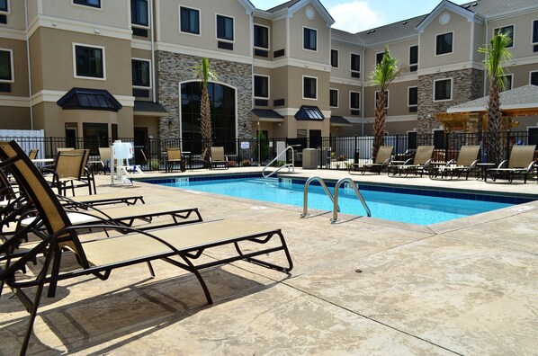 Go for a swim in the pool!