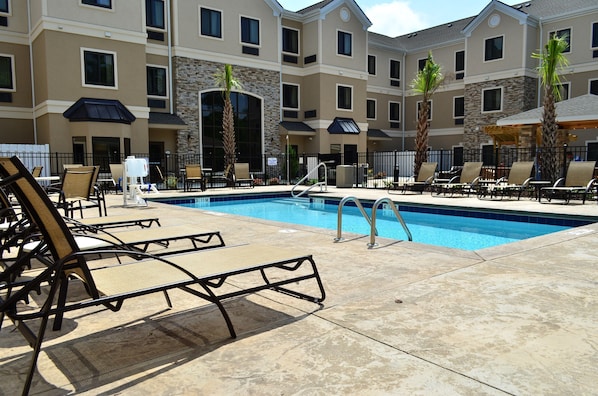 Go for a swim in the pool!