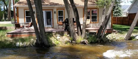 Welcome to our Homey Creekside Cottage.