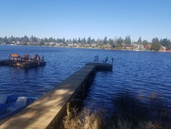 Waterfront, Clean lake to swim or fish