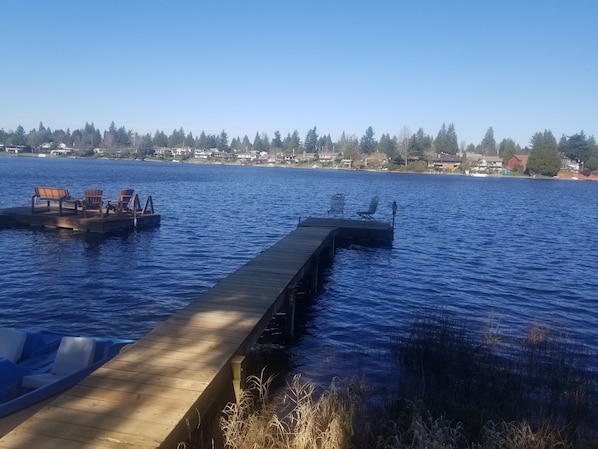 Waterfront, Clean lake to swim or fish