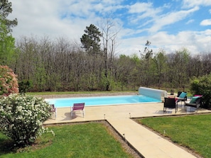 Nuage, L'Eau, Plante, Ciel, Piscine, Paysage Naturel, Ombre, Lot Terre, Arbre, Loisir