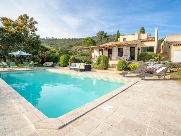 L'Eau, Plante, Ciel, Nuage, Propriété, Piscine, Bleu Azur, Arbre, Architecture, Maison