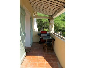 Plant, Wood, Table, Interior Design, Door, Shade, Building, Floor, Porch