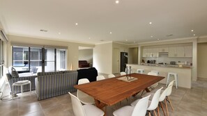 Dining area with Family Living 