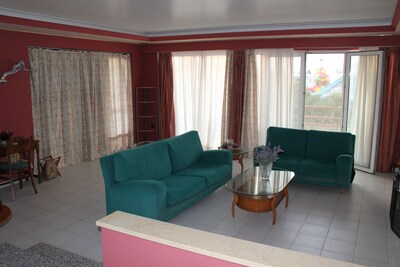 Large private room w/AirCon & bathroom by the sea!