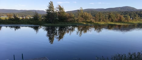 the dock on the river