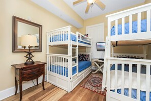 Bunk Room sleeps 4 with storage under beds