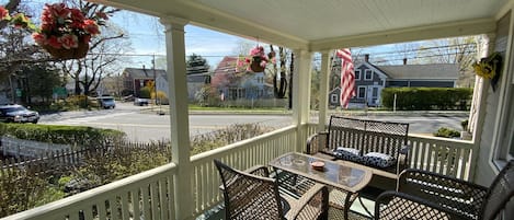 Porch in April 