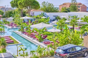 Èmar Marblo Maisonette Arillas Corfu Swimming Pool