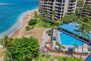 Aerial view of resort property
