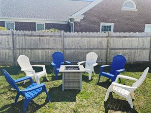 NEW For 2022- Enjoy evenings around the Fire Table-530 Route 28 Harwich Port, Cape Cod, New England Vacation Rentals