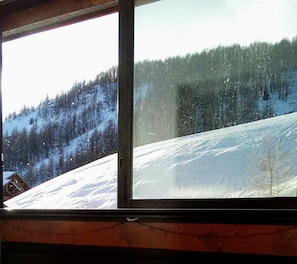 Blick von der Unterkunft