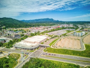 DRONE Photo Shot From Above Cabin! Very Close To Pigeon Forge Attractions!