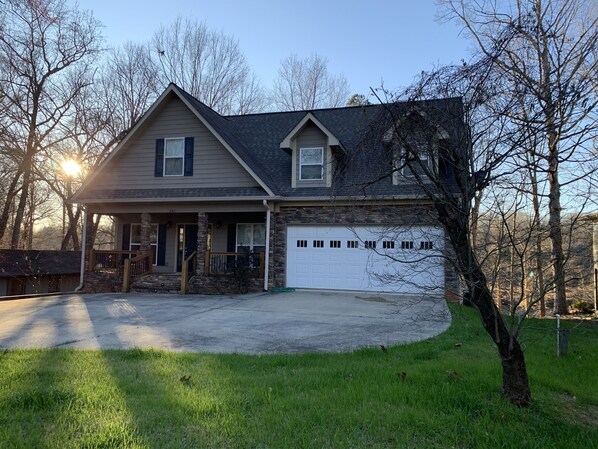 Front of house.