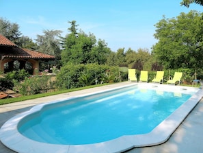 Swimming Pool, Resort, Composite Material, Outdoor Furniture, Eco Hotel, Garden, Backyard, Landscaping, Shade, Leisure