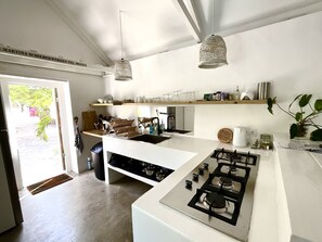 The open kitchen